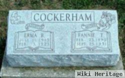 Erma B "irma" Cockerham