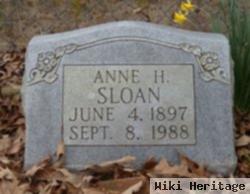 Anne H Sloan