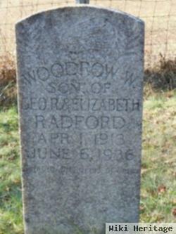 Woodrow Wilson Radford