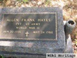 Allen Frank Hayes