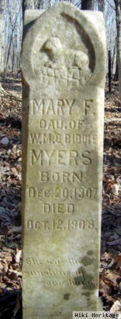 Mary F Myers