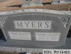 Annie Crotts Myers