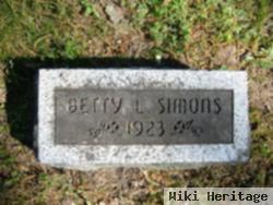 Betty Louise Simons