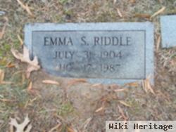 Emma S Riddle