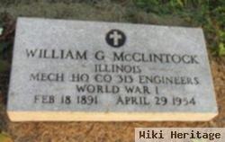 William G Mcclintock