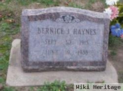 Bernice J. Haynes