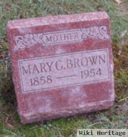 Mary G Brown