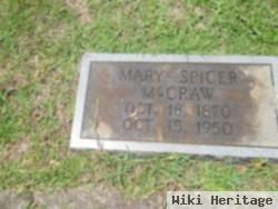 Mary E. Spicer Mccraw