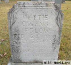 Lettie Owens Ledlow