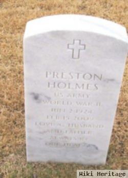 Preston Holmes