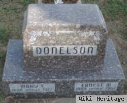 Ernest W Donelson