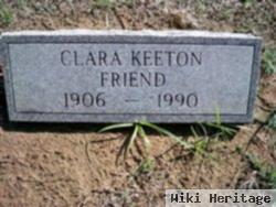 Clara Keeton Friend