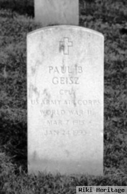 Paul B Geisz