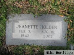 Jeanette Holden