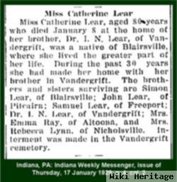 Mary Catherine Lear