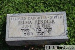 Selma Goldstone Hendler