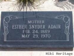 Esther Ann Snyder Adair