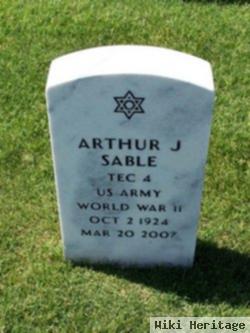 Arthur J Sable