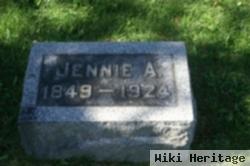 Jennette A "jennie" Thompson Peake