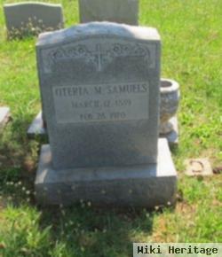 Oteria M. Samuels