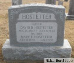 David B Hostetter