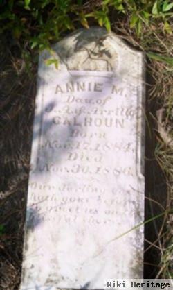 Annie M Calhoun