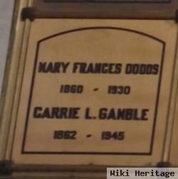 Carrie L. Dodds Gamble