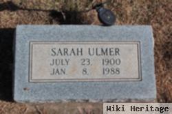 Sarah Ulmer