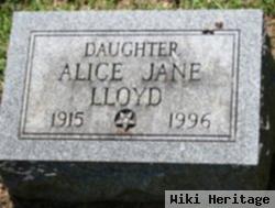 Alice Jane Lloyd