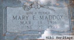 Mary E. Maddox