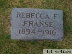 Rebecca Frances Franse Franse