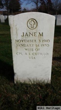 Jane M Cutillo