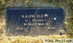 Ralph "bud" Elett