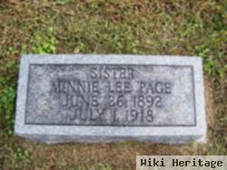 Minnie Lee Page