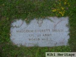 Malcolm Everett Shulse