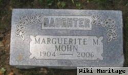 Marguerite M Mohn