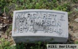 Margaret E Thompson