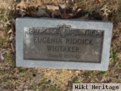 Eugenia Riddick Whitaker