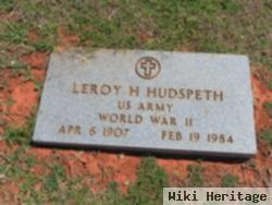 Leroy H. Hudspeth