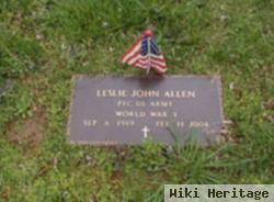 Leslie John Allen