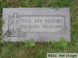 Julia Ann Majerle Hegfors