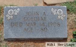 John A. Goedeke