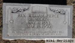 Rev William Pierce Mcmickin