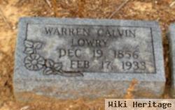 Warren Calvin Lowry