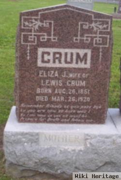 Eliza Jane Cooley Crum