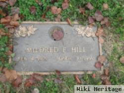 Mildred E Hill