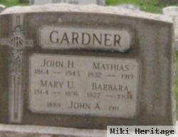 Mary U Gardner