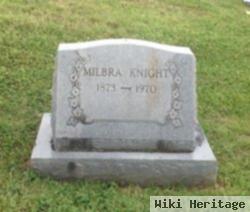 Milbra Dillard Knight