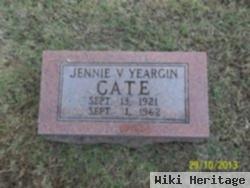 Jennie V. Yeargin Cate