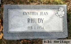 Cynthia Jean Rhudy